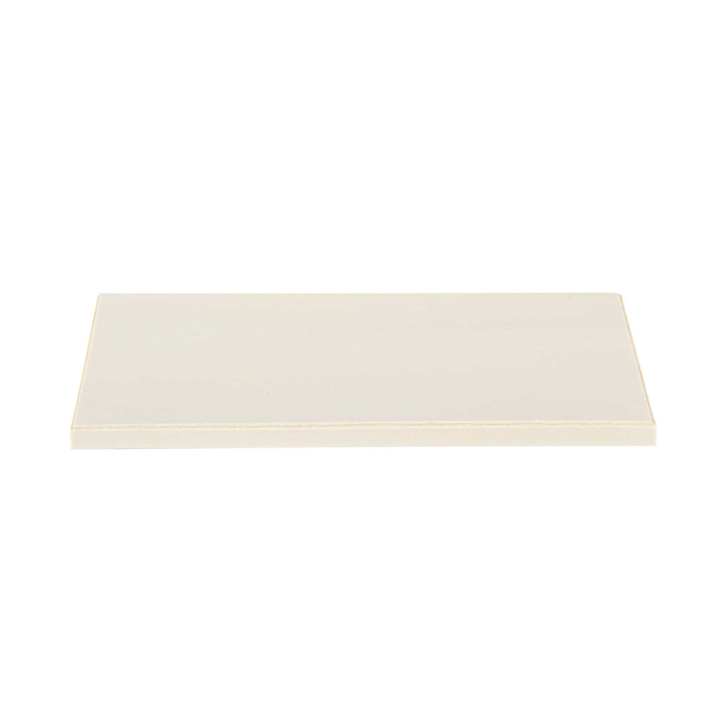 Taipei Rectangle Natural Poplar Lid - Fits 25 oz Bento Box - 10 count box