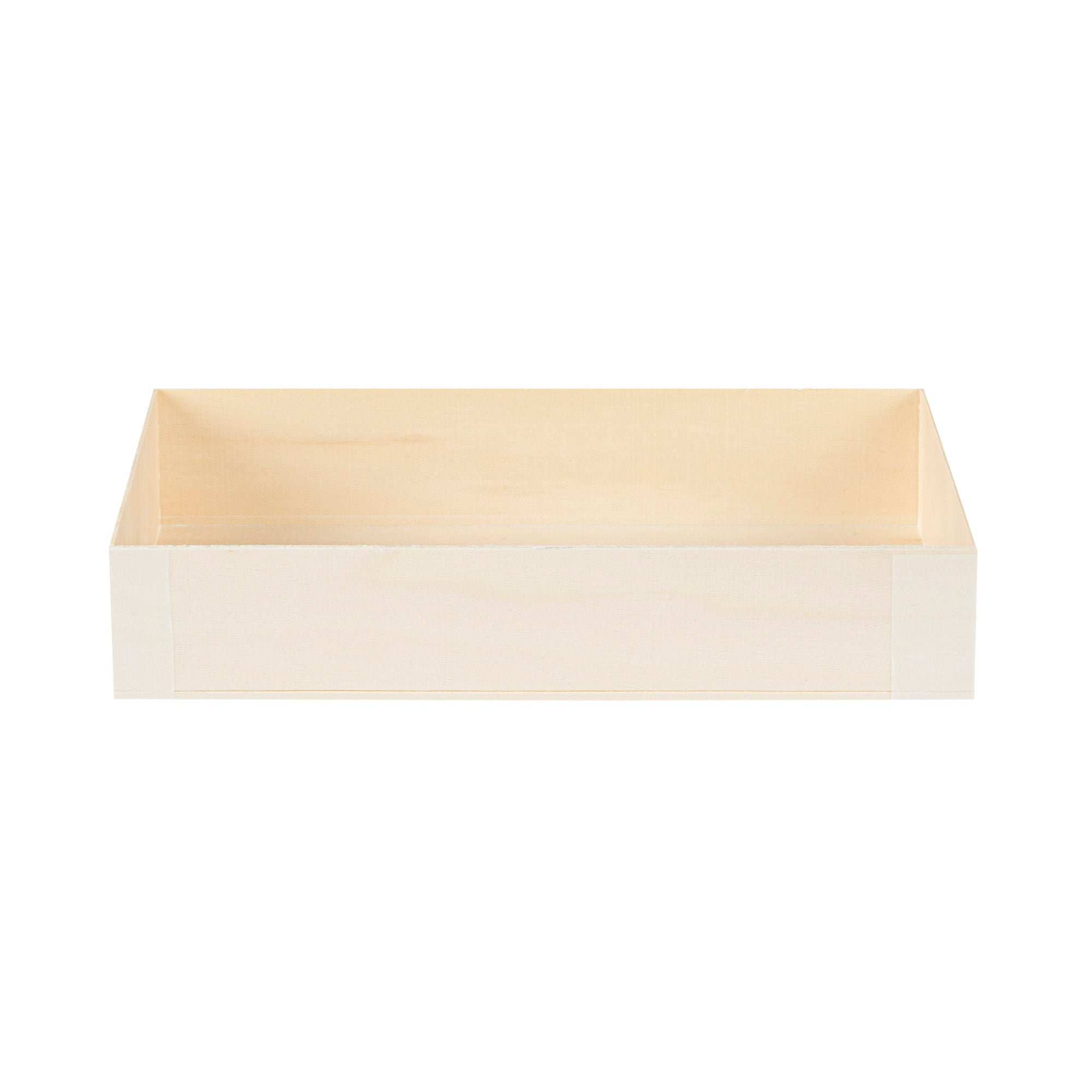Taipei 31 oz Rectangle Natural Poplar Bento Box - 8" x 4 3/4" x 1 1/2" - 100 count box