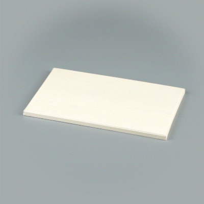 Taipei Rectangle Natural Poplar Lid - Fits 31 oz Bento Box - 100 count box