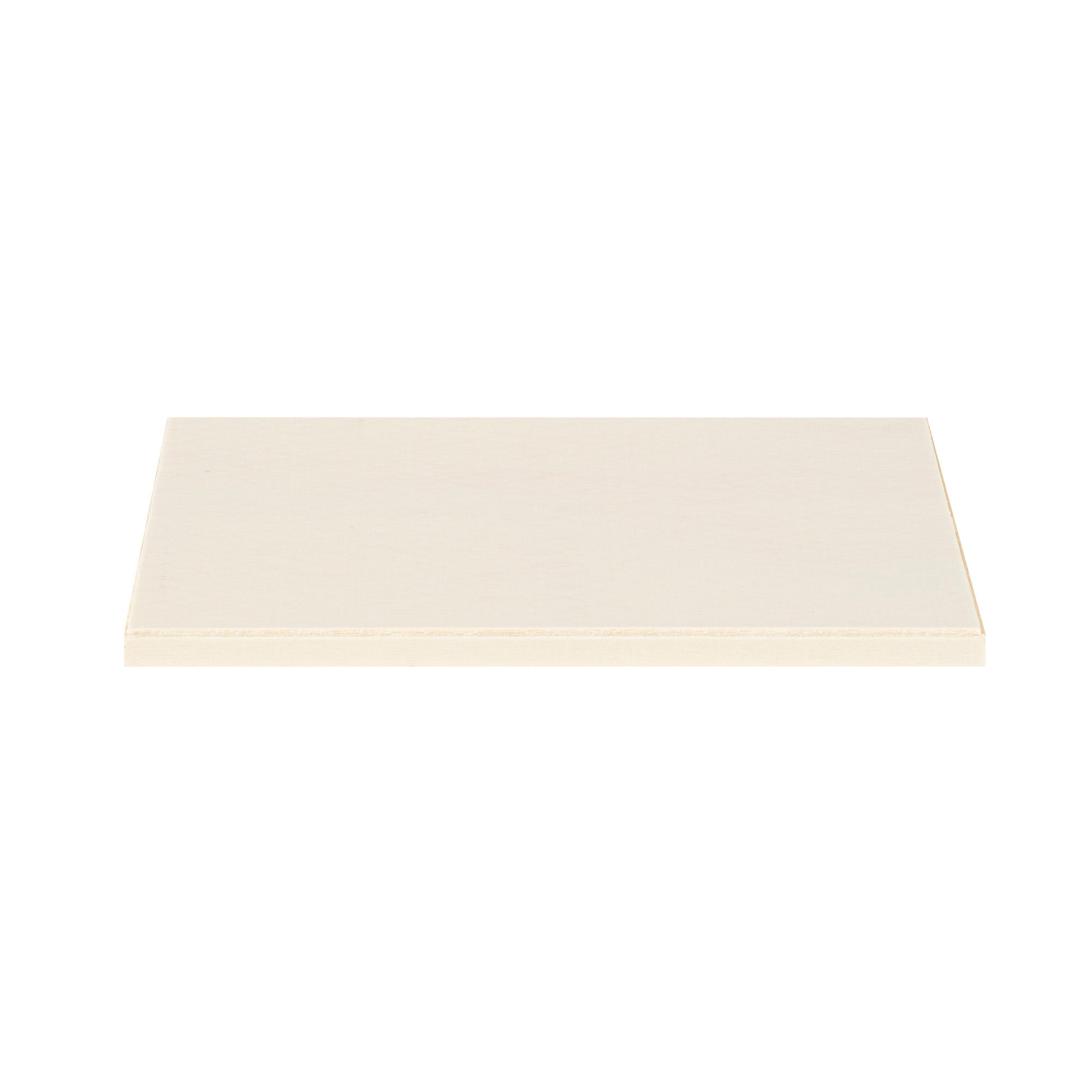 Taipei Rectangle Natural Poplar Lid - Fits 24 oz Bento Box - 100 count box