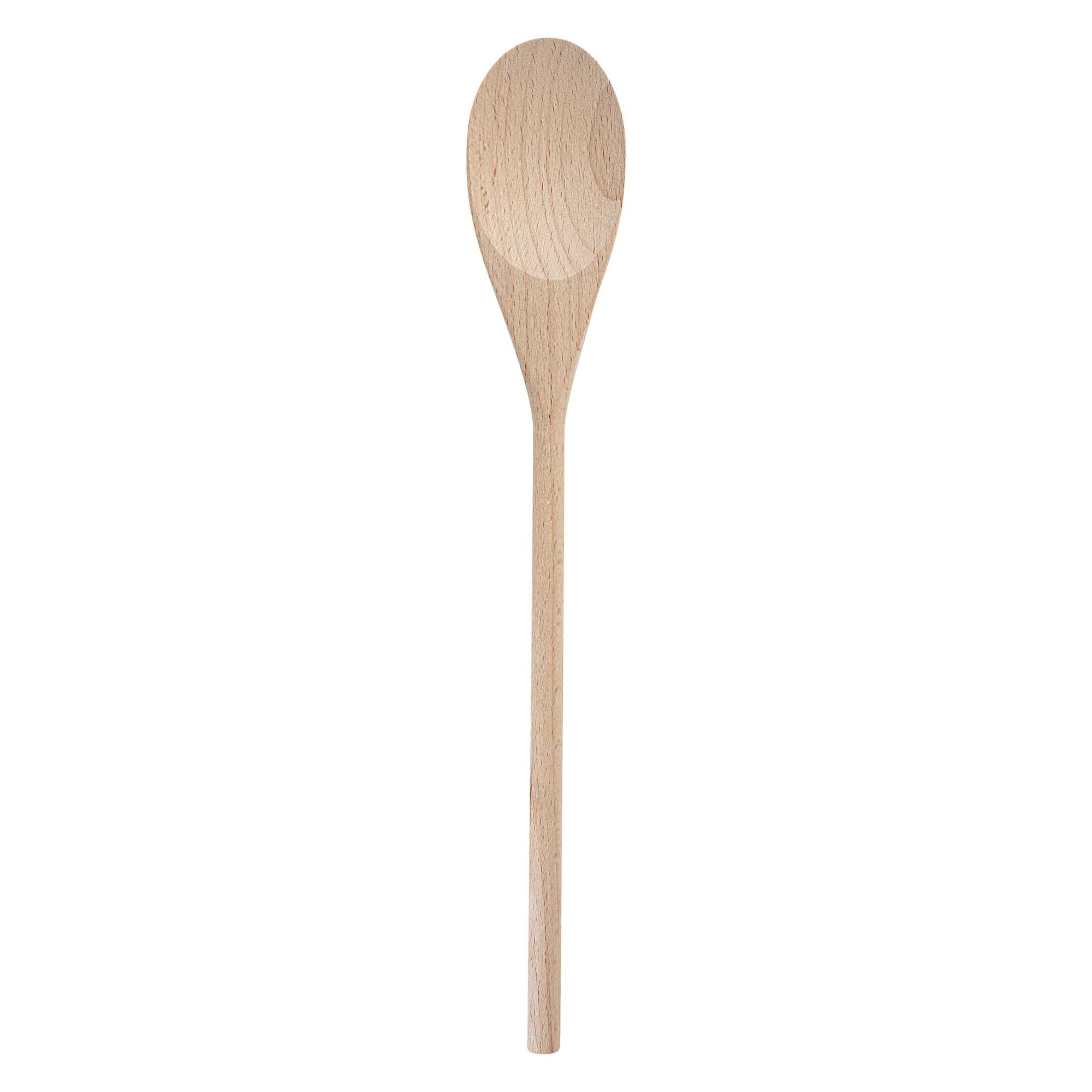 Nature Tek Beechwood Wooden Spoon - 12" - 1 count box
