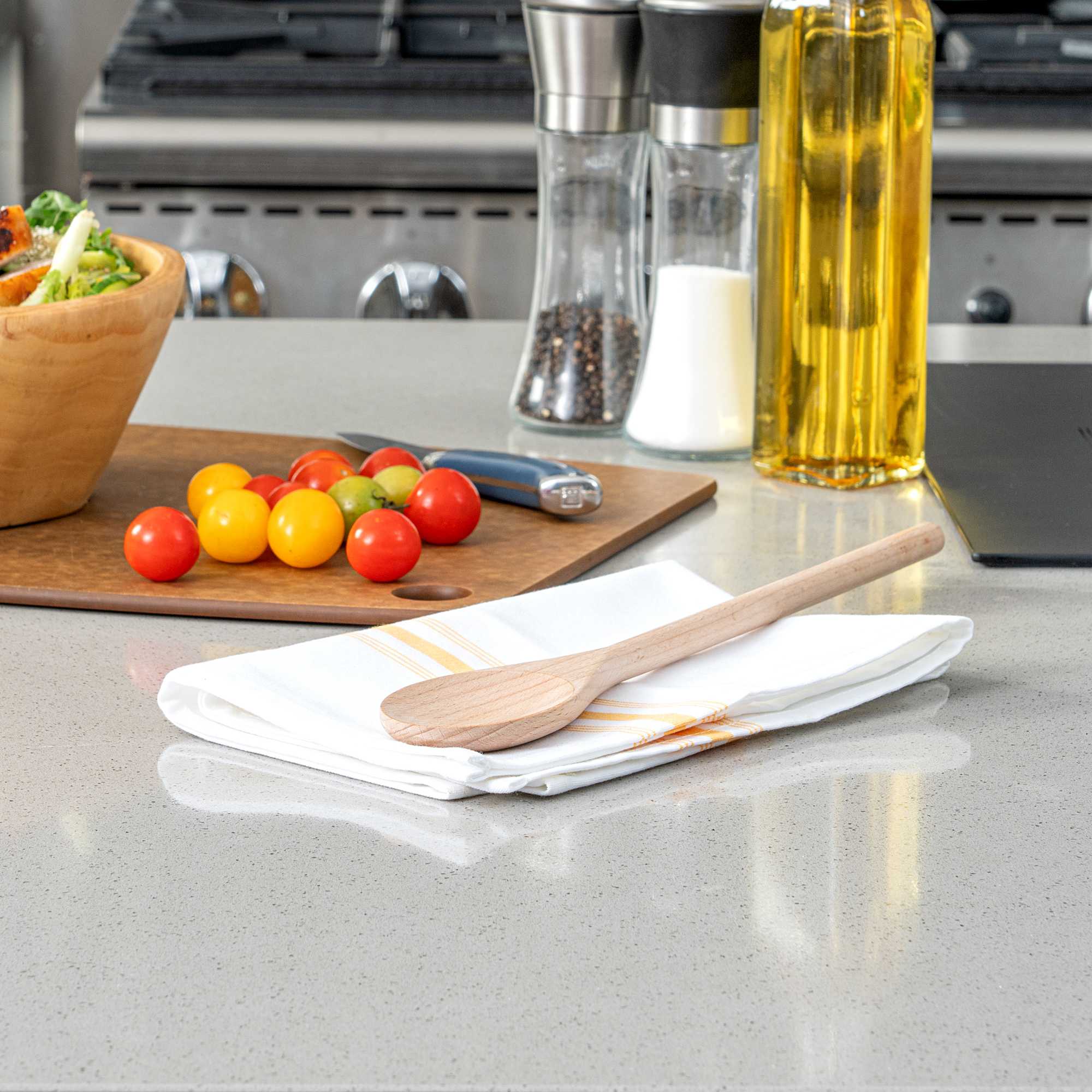 Nature Tek Beechwood Wooden Spoon - 14" - 1 count box