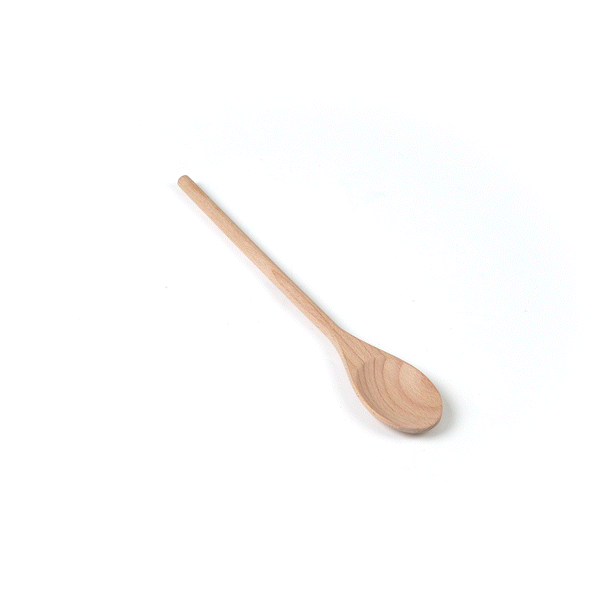 Nature Tek Beechwood Wooden Spoon - 14" - 100 count box