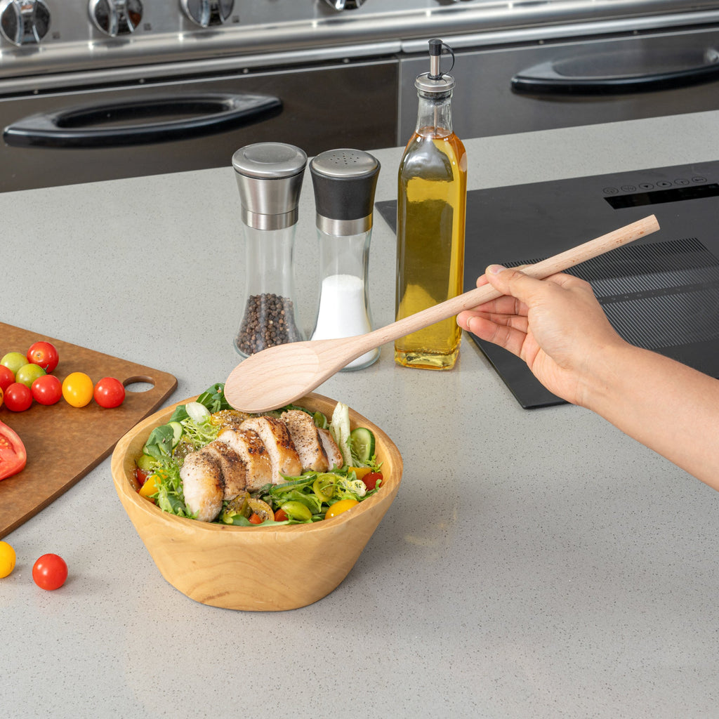 Nature Tek Beechwood Wooden Spoon - 14" - 100 count box
