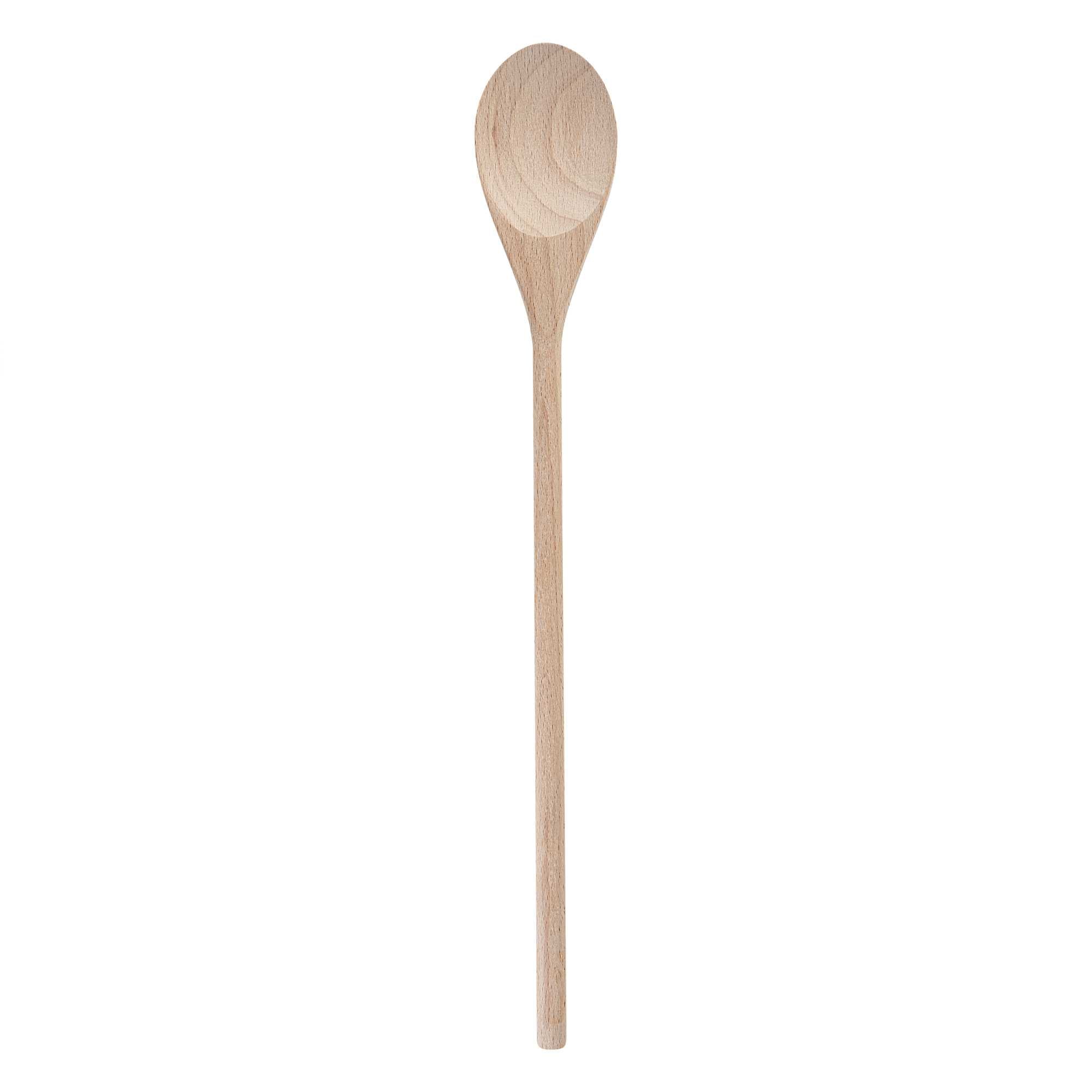 Nature Tek Beechwood Wooden Spoon - 16" - 1 count box