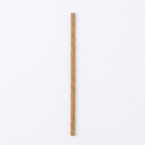 Basic Nature Natural Agave Straw - Unwrapped - 8 1/4" - 150 count box