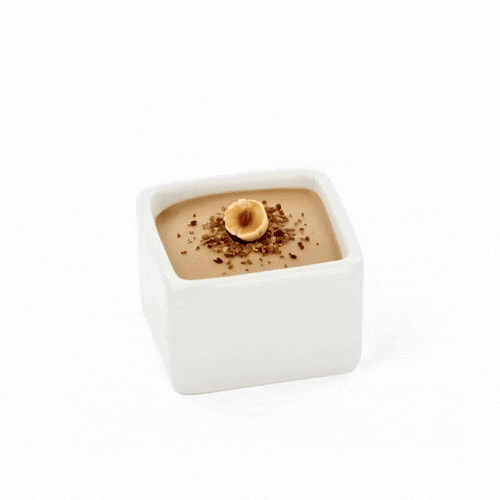 Chef 101 1 oz Square White Porcelain Mini Quadrato Dish - 1 1/2" x 1 1/2" x 1 1/4" - 10 count box