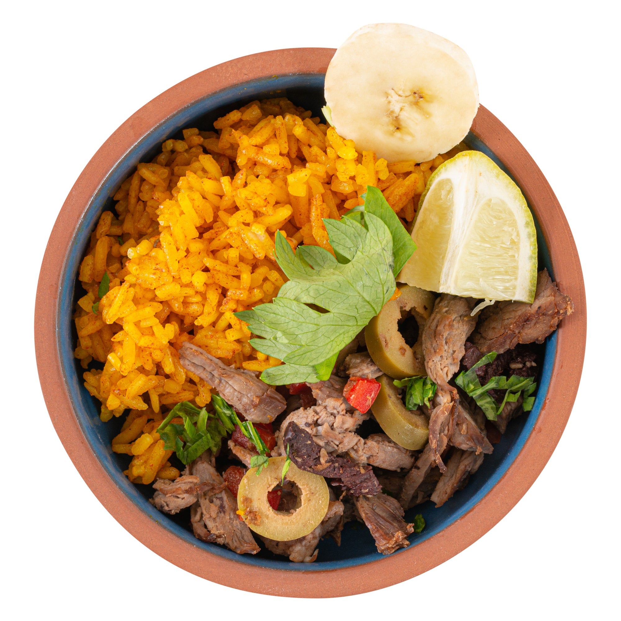 Terra Tek 7 oz Terracotta Cazuela Bowl - Blue Glazed Interior, Oven-Safe, Microwave-Safe - 4 1/2'' x 4 1/2'' x 1 1/2'' - 2 count box