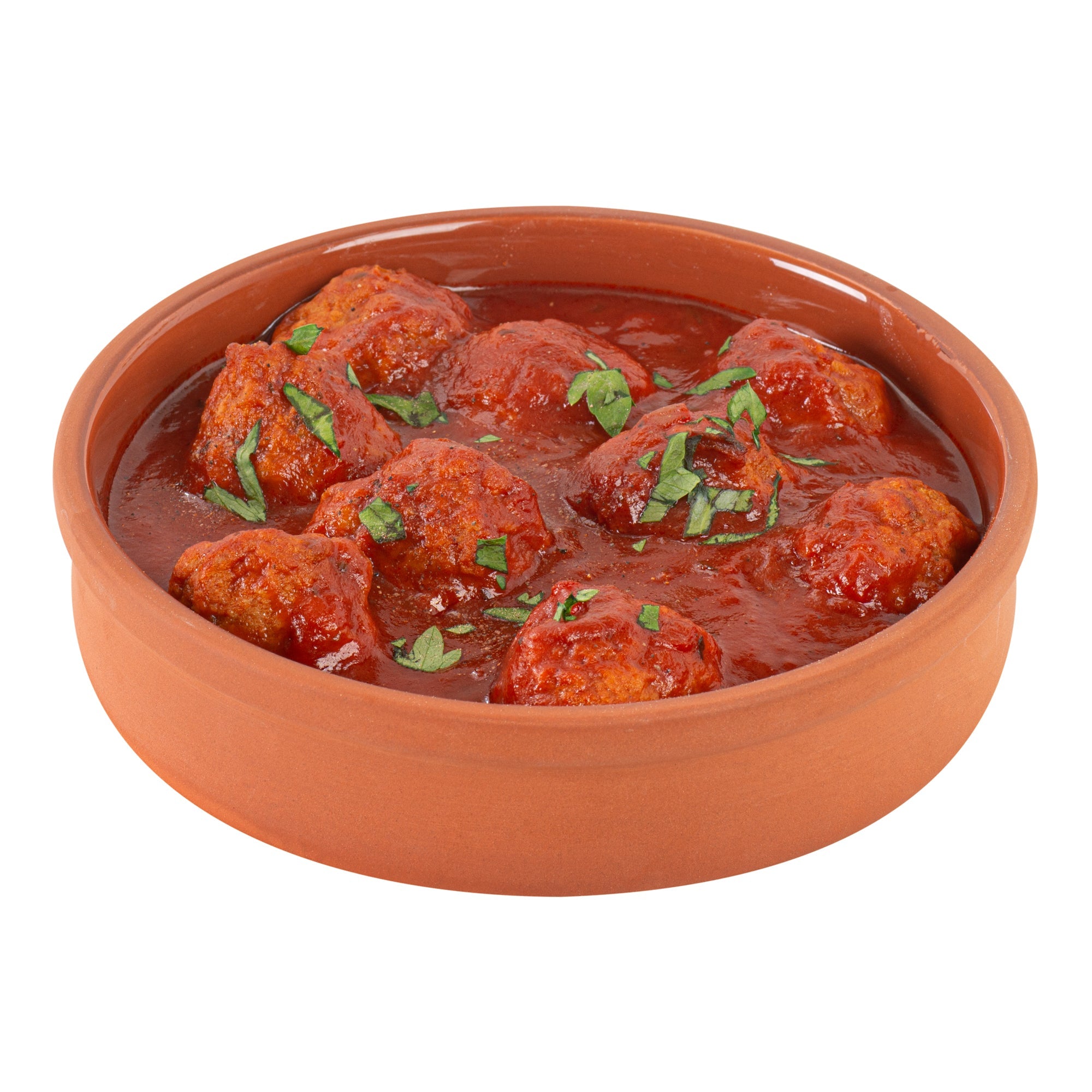 Terra Tek 15 oz Terracotta Cazuela Bowl - Brown Glazed Interior, Oven-Safe, Microwave-Safe - 6 1/4" x 6 1/4" x 1 1/2" - 2 count box