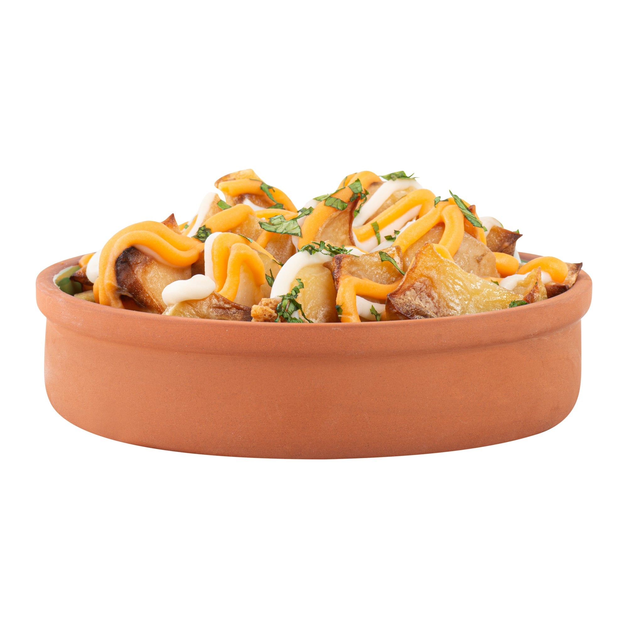 Terra Tek 15 oz Terracotta Cazuela Bowl - Green Glazed Interior, Oven-Safe, Microwave-Safe - 6 1/4" x 6 1/4" x 1 1/2" - 2 count box