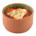 Terra Tek 34 oz Terracotta Cazuela Bowl - Green Glazed Interior, Oven-Safe, Microwave-Safe - 6 1/4" x 6 1/4" x 3 1/2" - 2 count box
