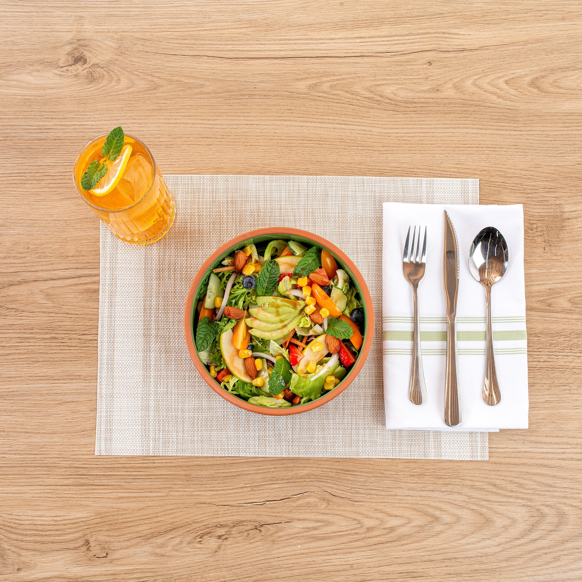 Terra Tek 34 oz Terracotta Cazuela Bowl - Green Glazed Interior, Oven-Safe, Microwave-Safe - 7 1/2'' x 7 1/2'' x 2 1/4'' - 2 count box