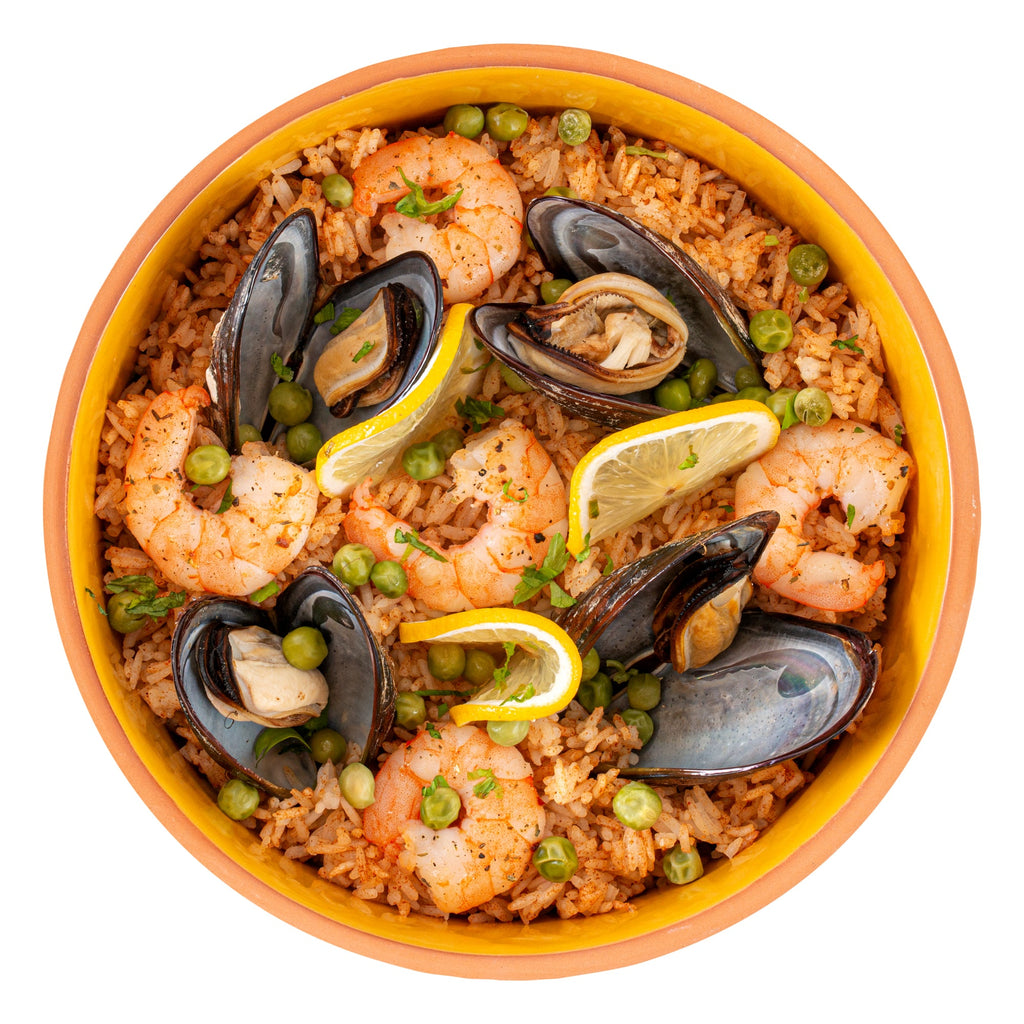 Terra Tek 68 oz Terracotta Cazuela Bowl - Yellow Glazed Interior, Oven-Safe, Microwave-Safe - 7 1/2'' x 7 1/2'' x 4'' - 2 count box