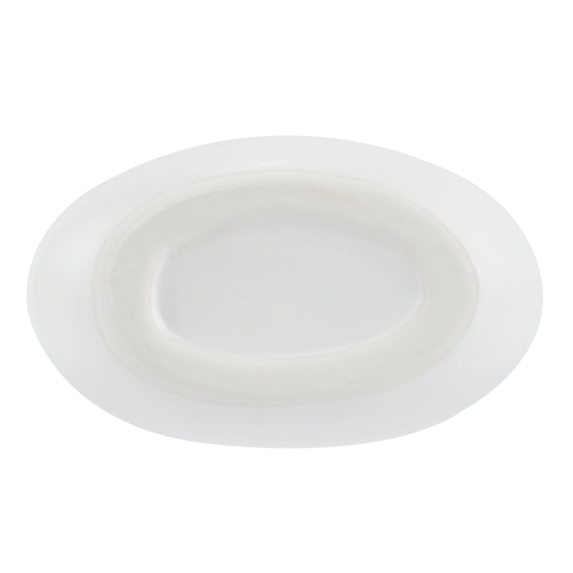 Table Art White Ceramic Gourd Vase - 6 1/2'' x 4'' x 7'' - 1 count box