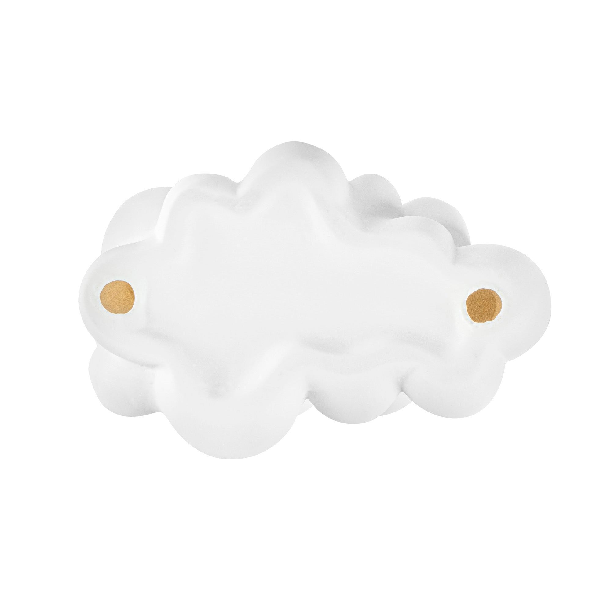 Table Art White Ceramic Bubble Vase - 6 1/2'' x 4'' x 4'' - 1 count box