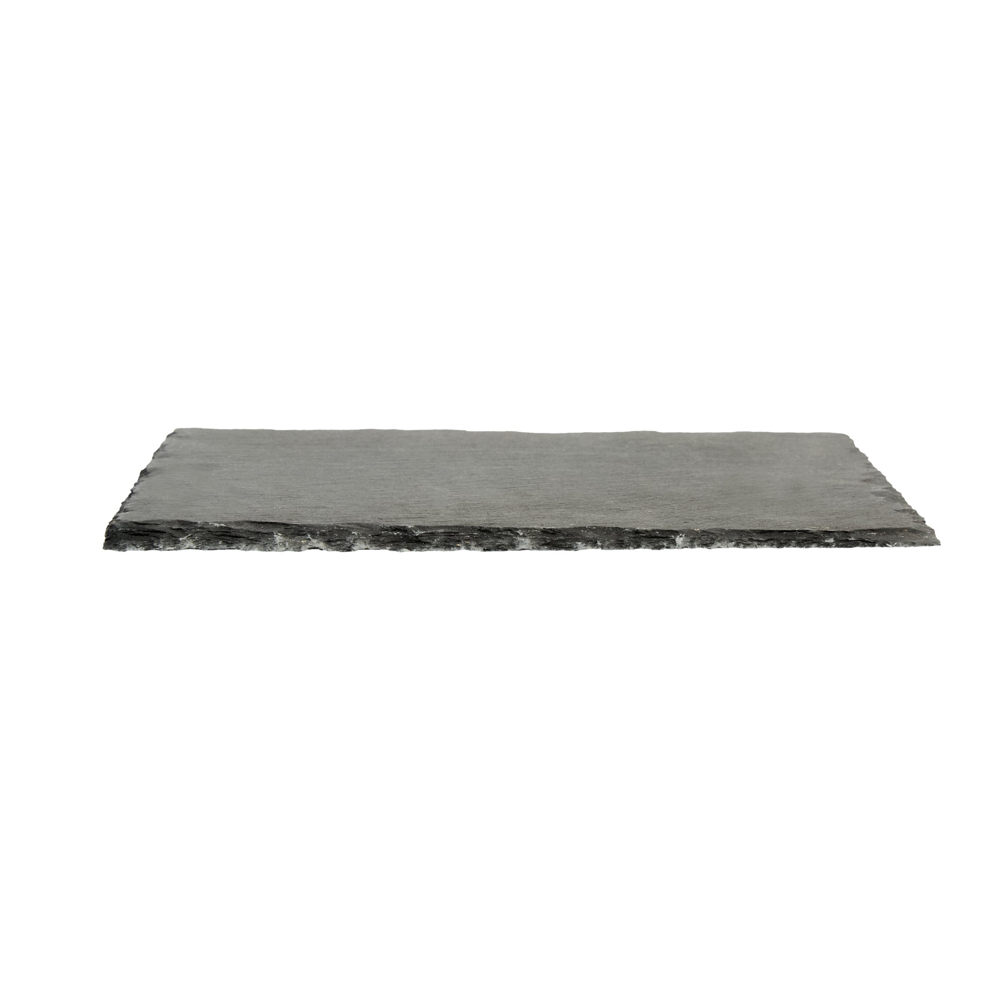 Stone Tek Square Black Slate Serving Plate - 8" x 8" - 1 count box