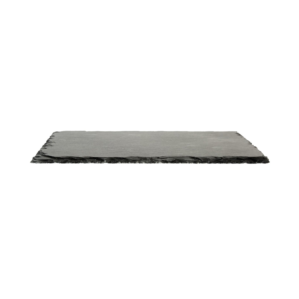 Stone Tek Square Black Slate Serving Plate - 10" x 10" - 1 count box