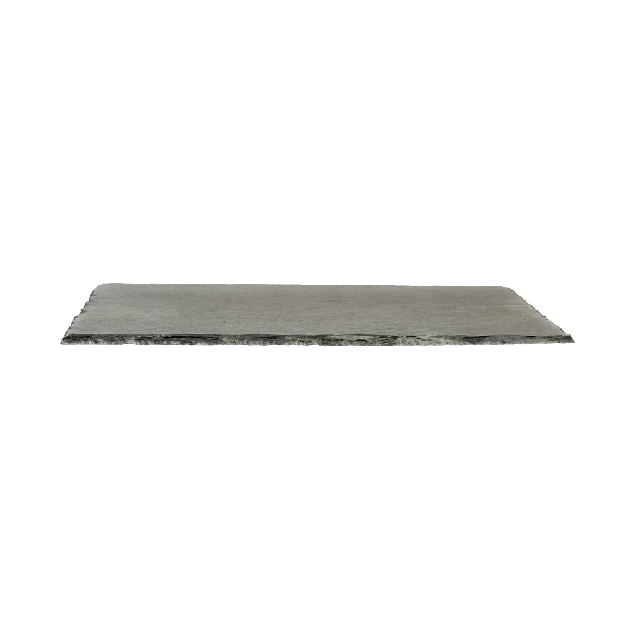 Stone Tek Square Black Slate Serving Tray - 12" x 12" - 4 count box