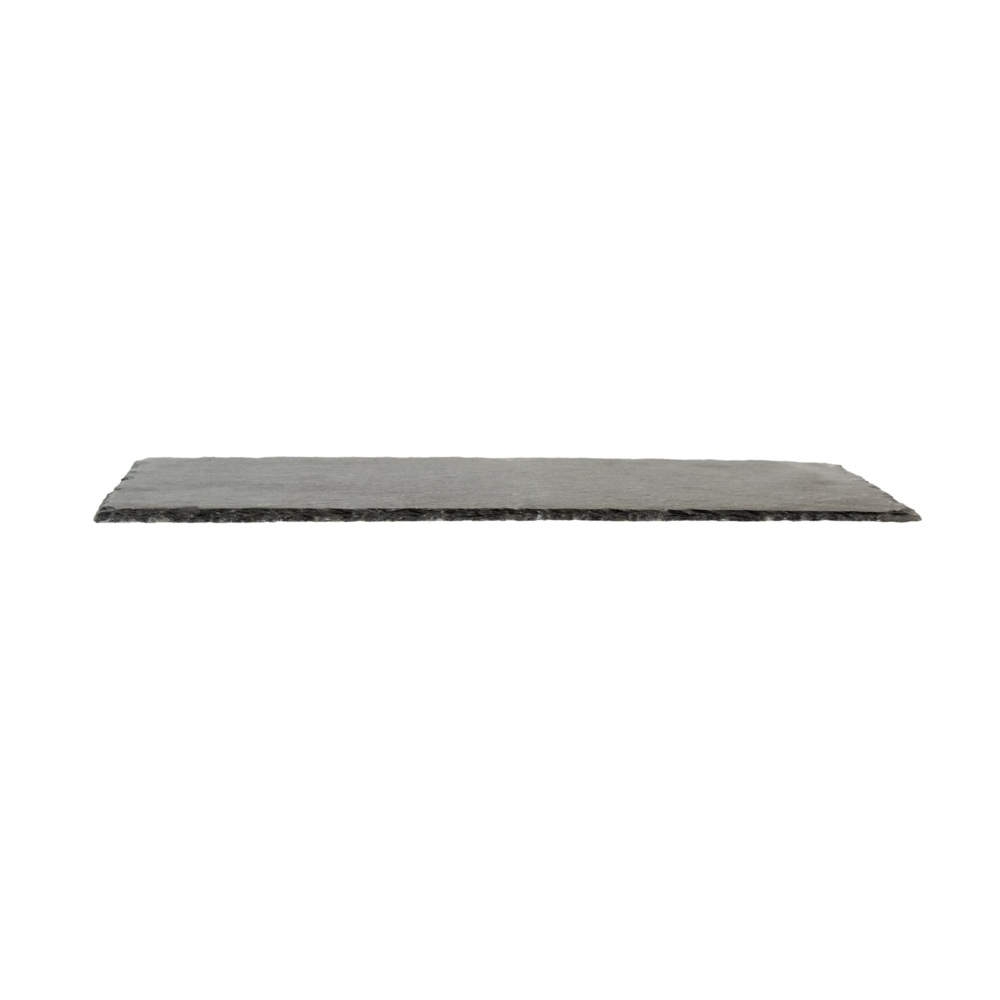 Stone Tek Rectangle Black Slate Serving Tray - 11 3/4" x 7 3/4" - 1 count box