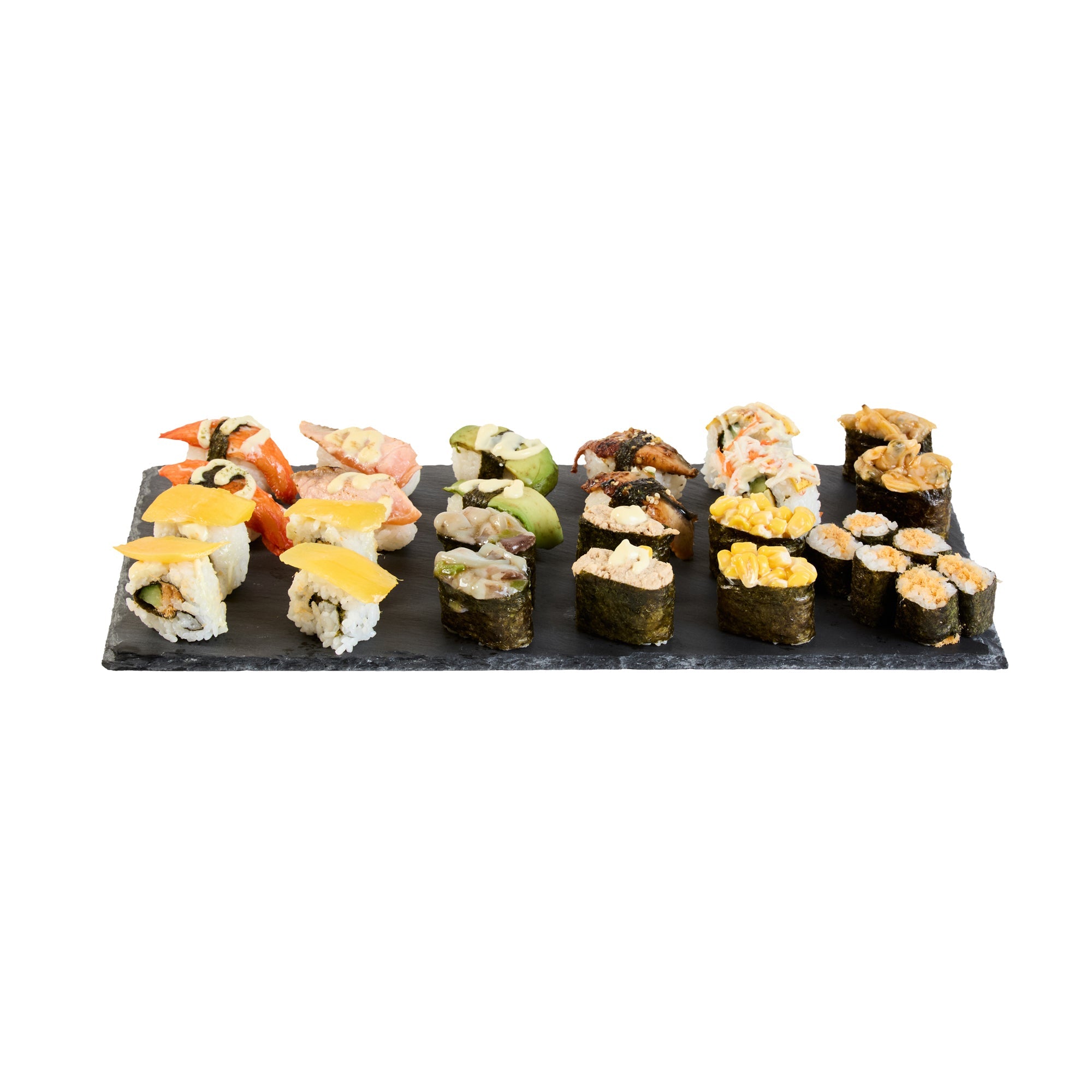 Stone Tek Rectangle Black Slate Serving Tray - 15 3/4" x 7 3/4" - 1 count box
