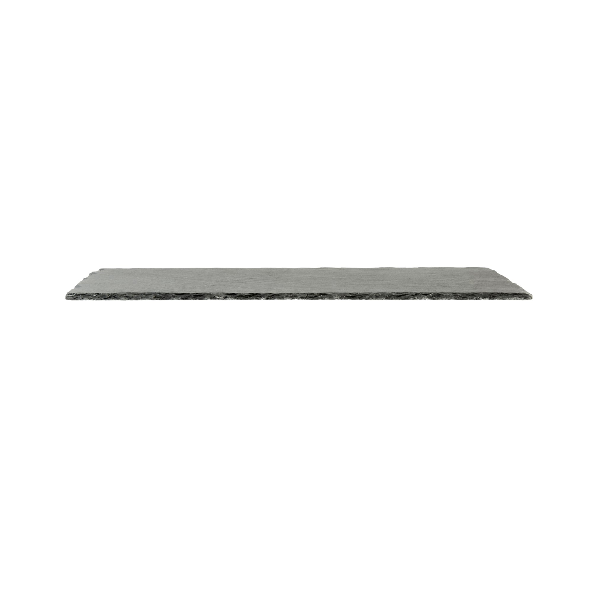 Stone Tek Rectangle Black Slate Serving Tray - 15 3/4" x 7 3/4" - 1 count box