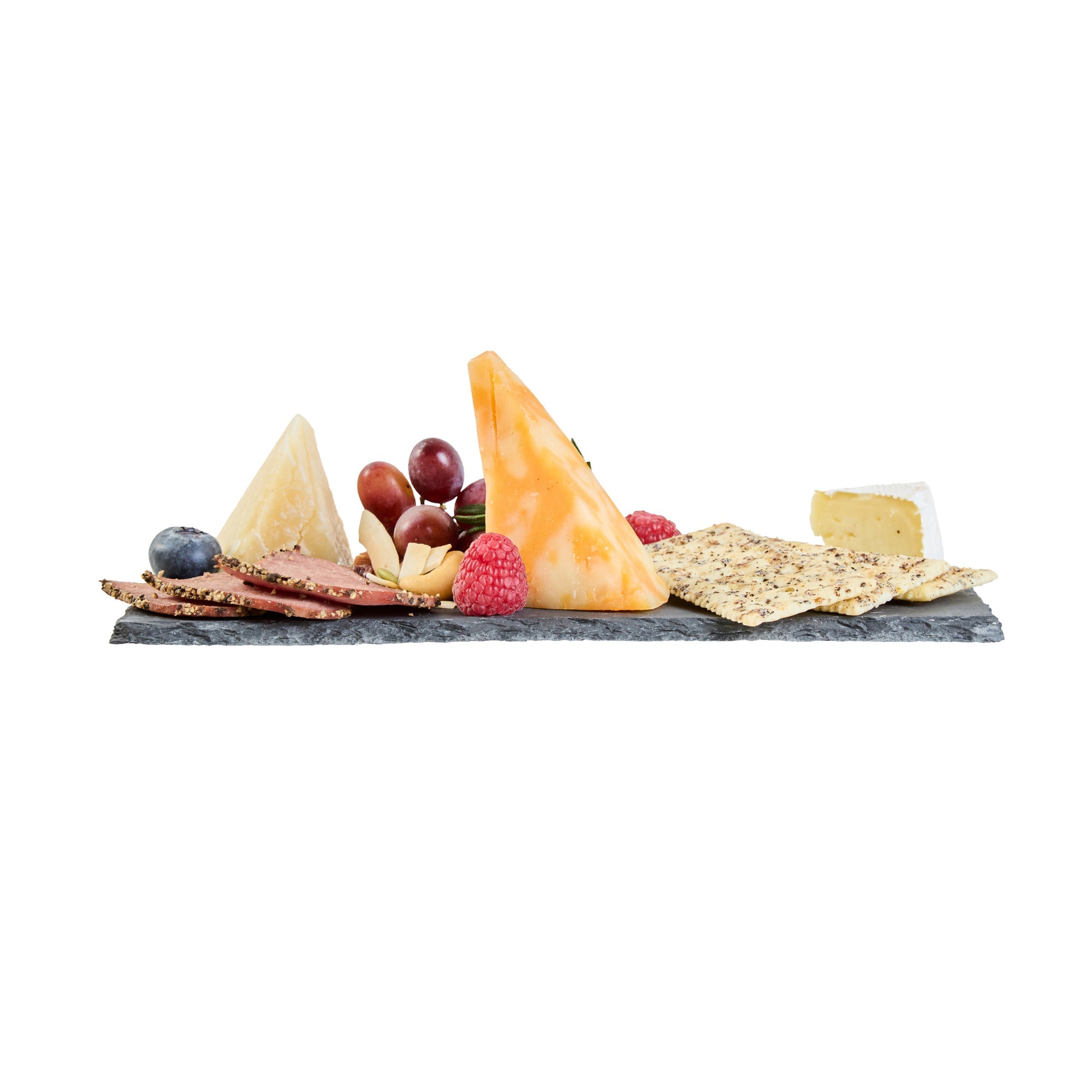 Stone Tek Rectangle Black Slate Serving Plate - 9 3/4" x 4 3/4" - 1 count box