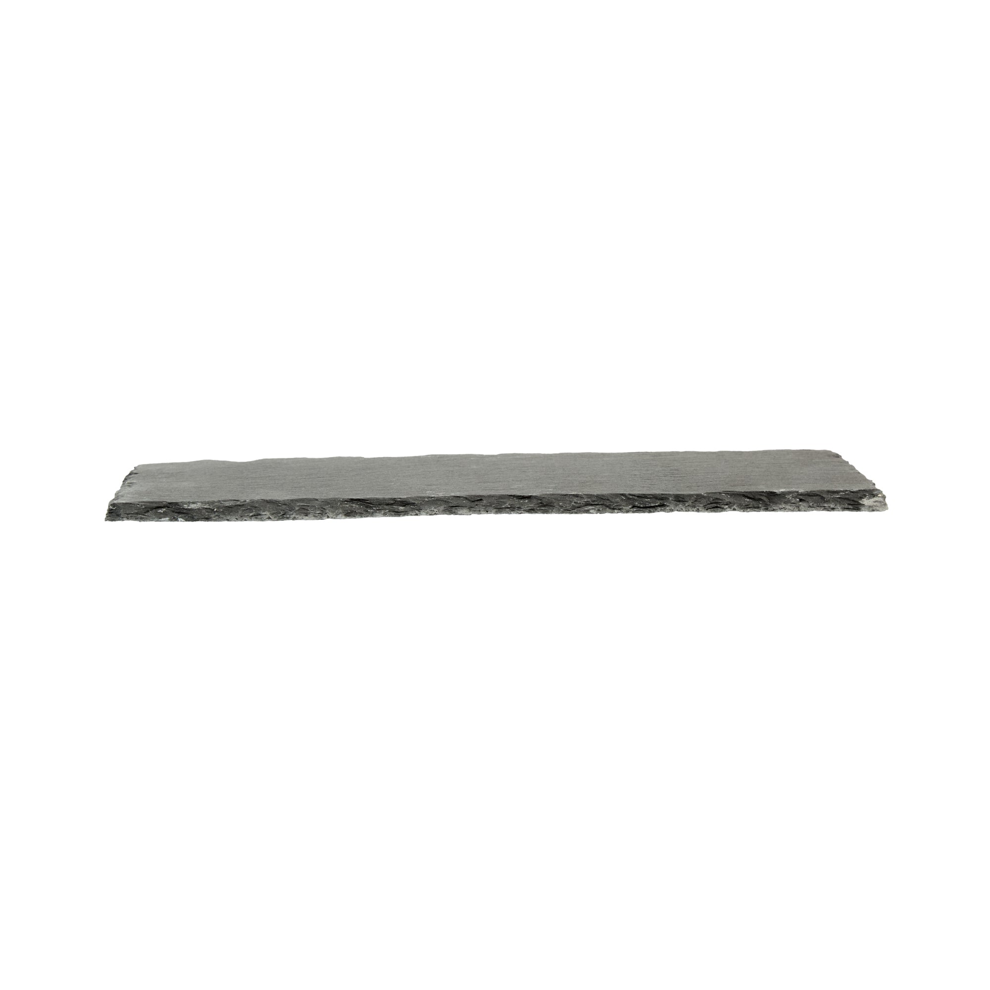 Stone Tek Rectangle Black Slate Serving Plate - 9 3/4" x 4 3/4" - 1 count box