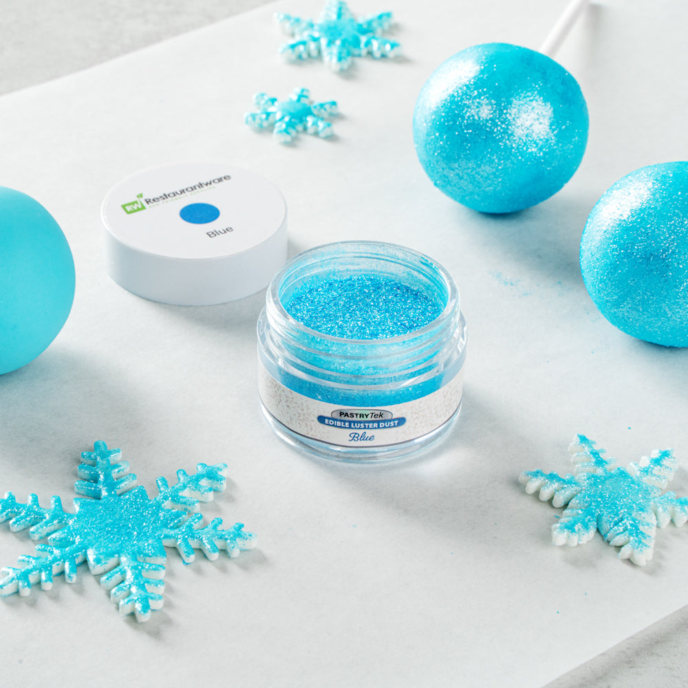 Pastry Tek 5g Blue Edible Luster Dust - Food Grade - 1 count box