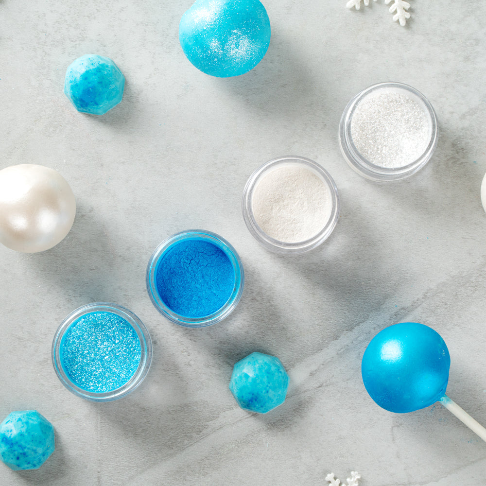 Pastry Tek 5g Electric Blue Edible Luster Dust - Food Grade - 1 count box