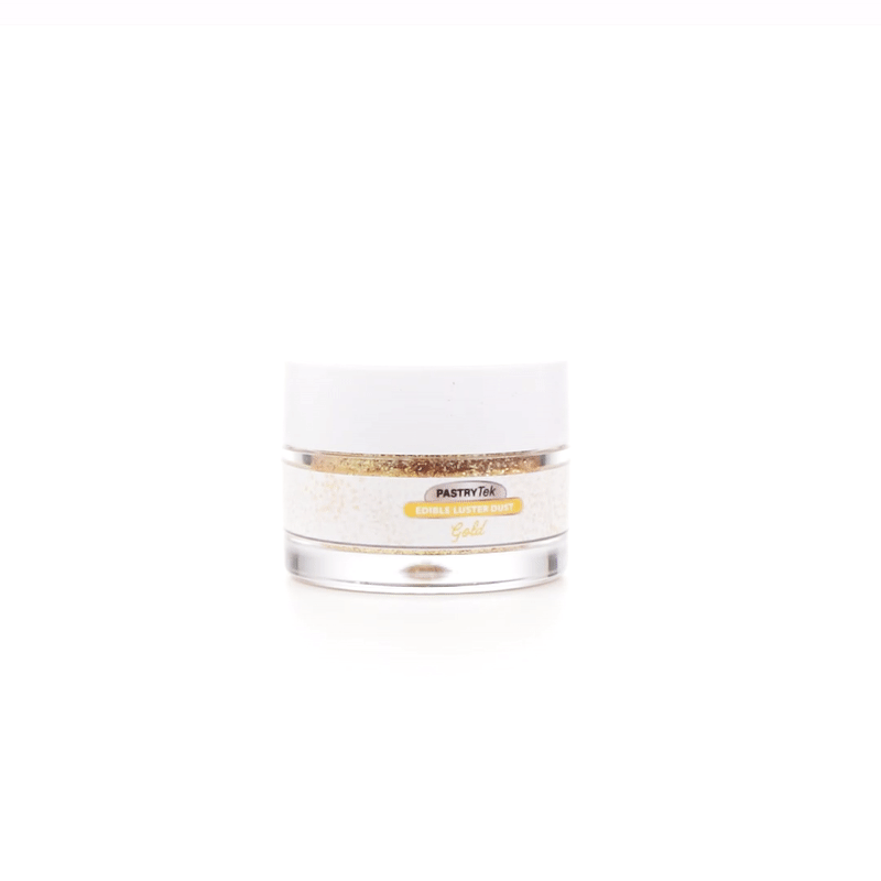 Pastry Tek 5g Gold Edible Luster Dust - Food Grade - 1 count box