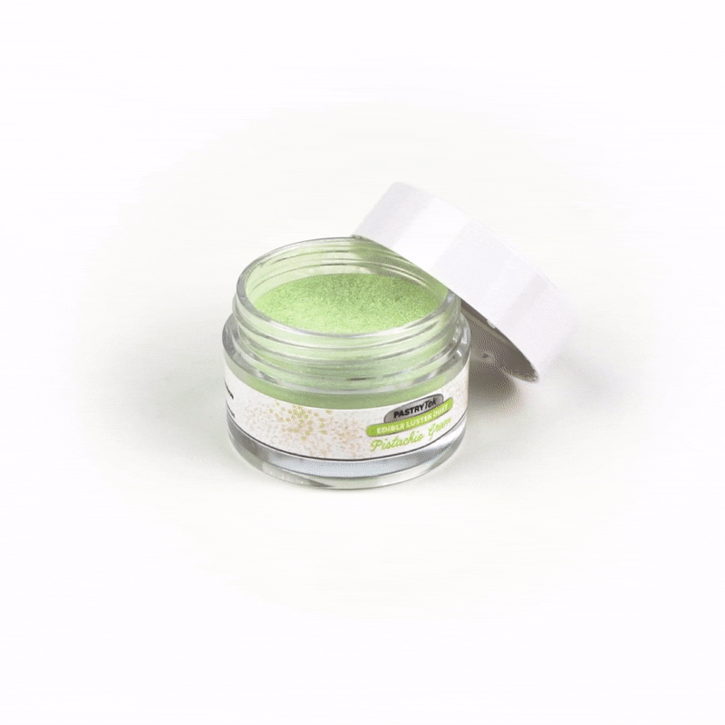 Pastry Tek 5g Pistachio Green Edible Luster Dust - Food Grade - 1 count box
