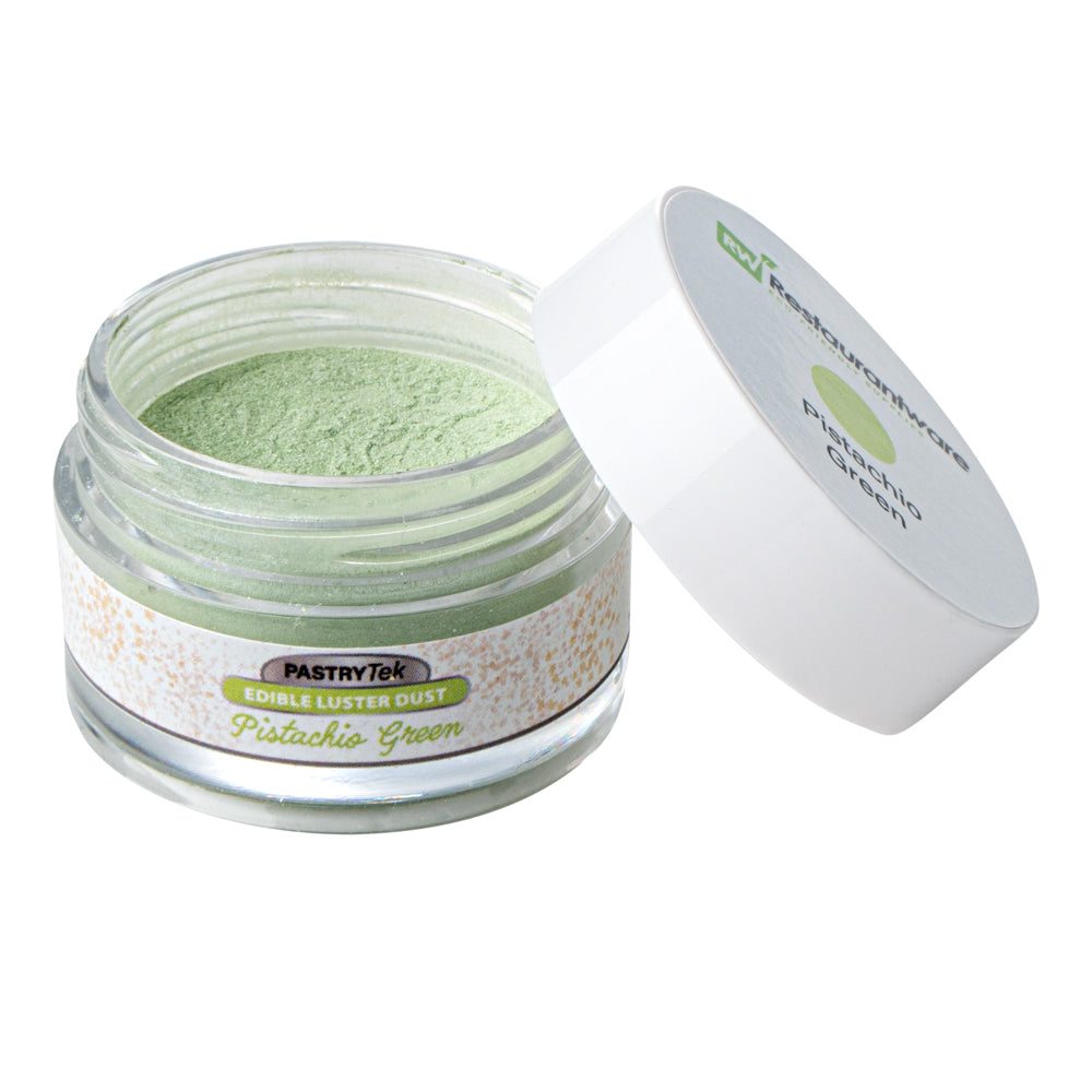Pastry Tek 5g Pistachio Green Edible Luster Dust - Food Grade - 1 count box