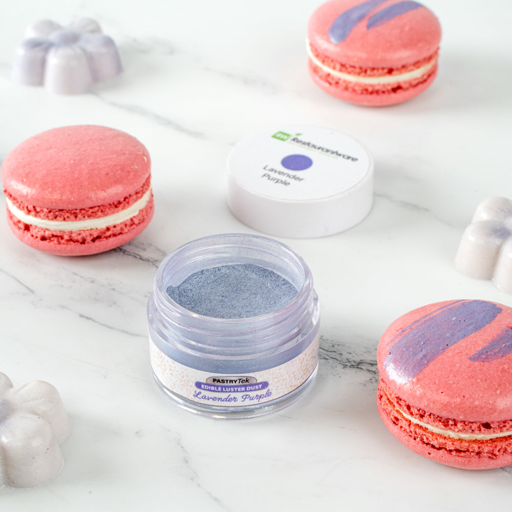 Pastry Tek 5g Lavender Purple Edible Luster Dust - Food Grade - 1 count box