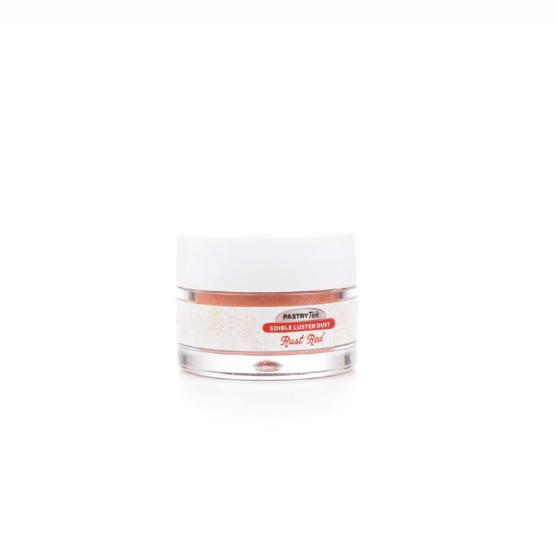 Pastry Tek 5g Rust Red Edible Luster Dust - Food Grade - 1 count box