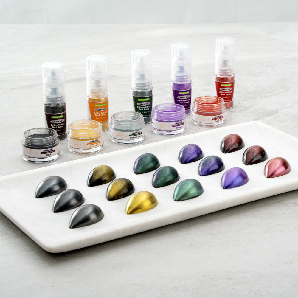 Pastry Tek 5g Purple Edible Glitter Dust Spray - 1 count box