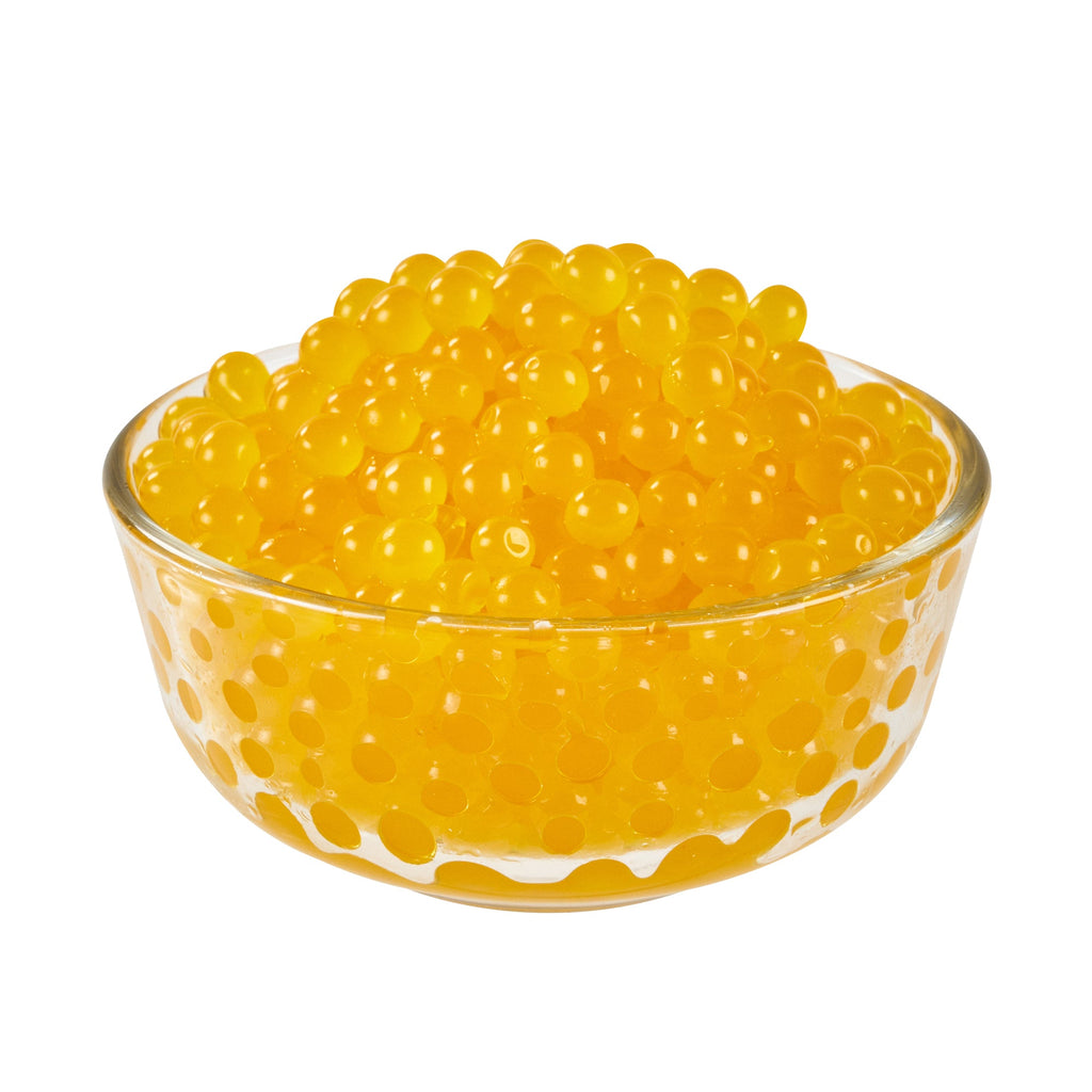 Tea Tek 7 lb Mango Popping Boba - 1 count box