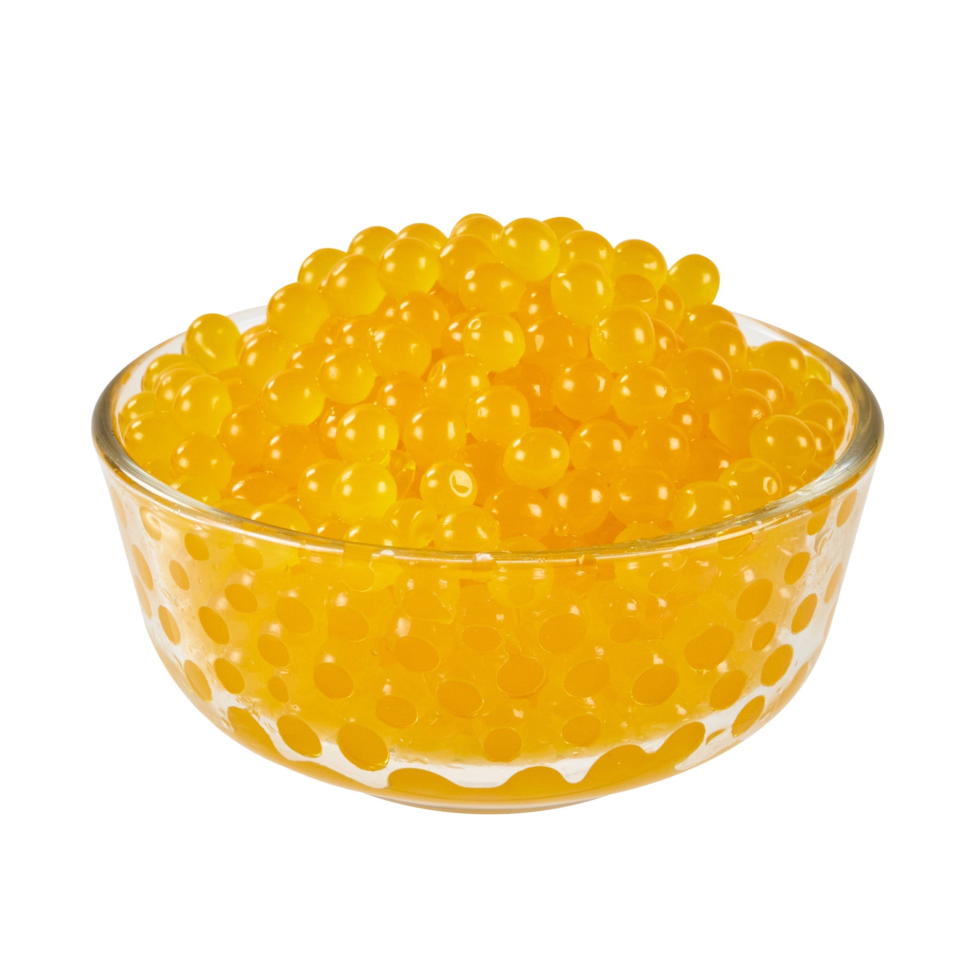 Tea Tek 7 lb Mango Popping Boba - 1 count box