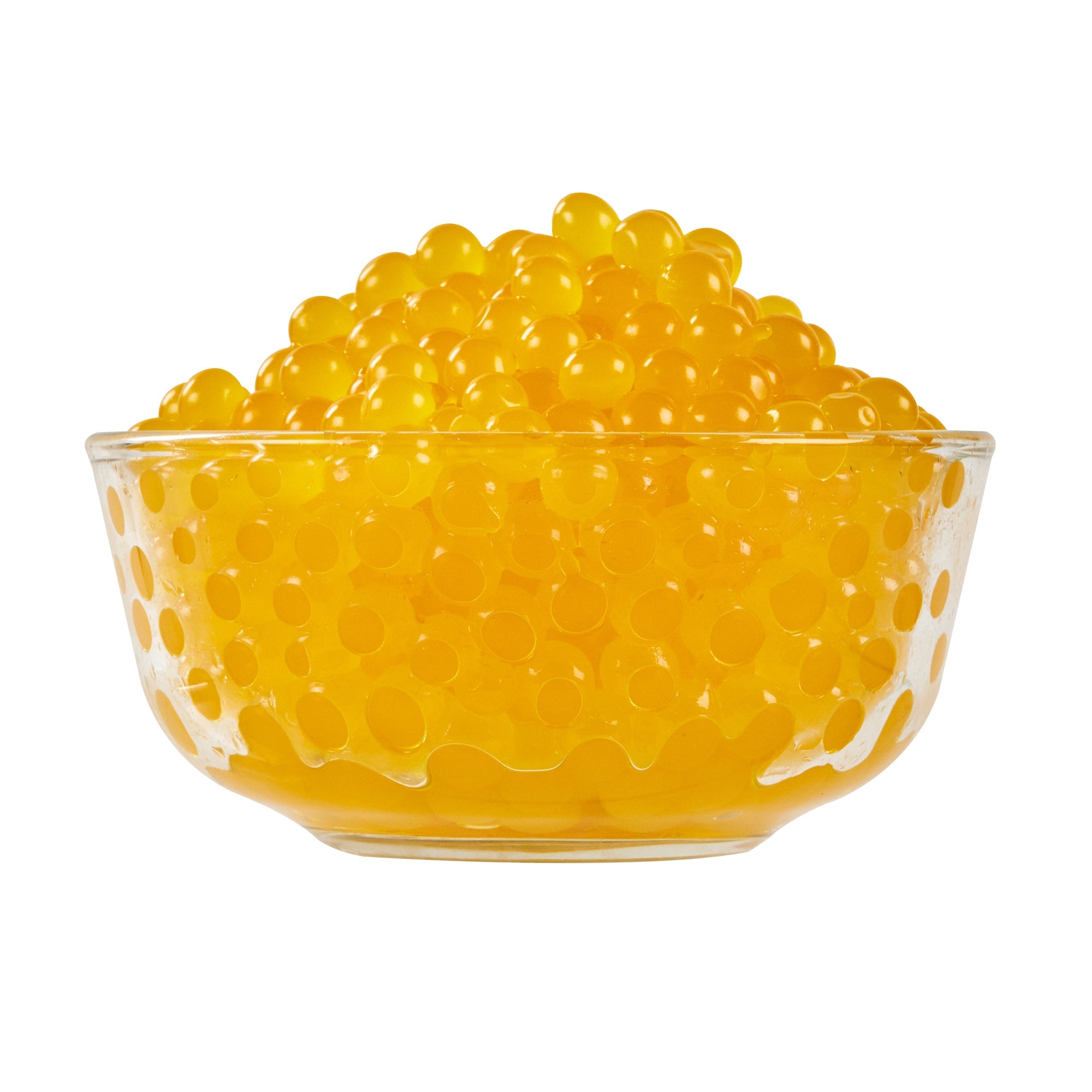 Tea Tek 7 lb Mango Popping Boba - 1 count box