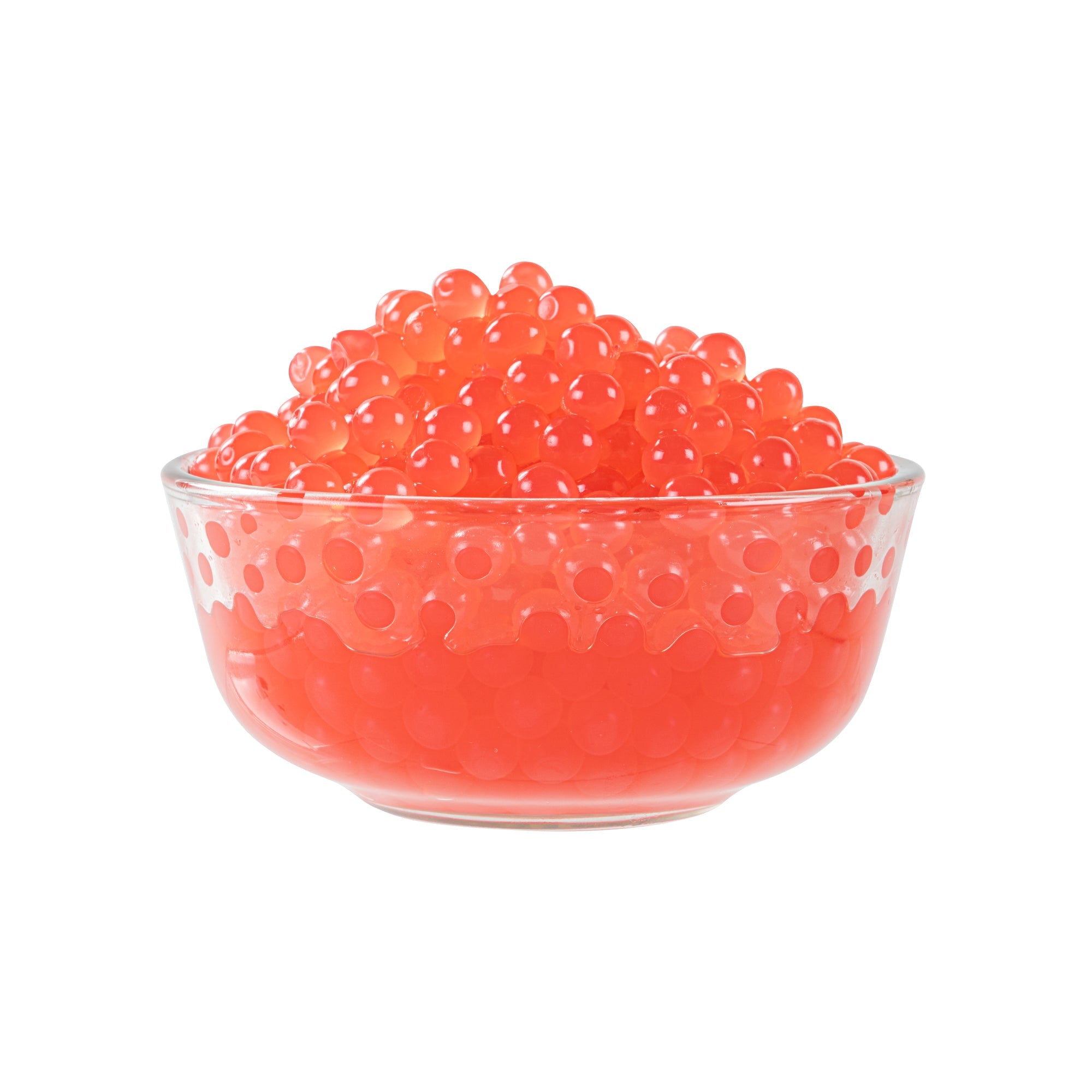 Tea Tek 7 lb Popping Boba - Strawberry - 1 count box