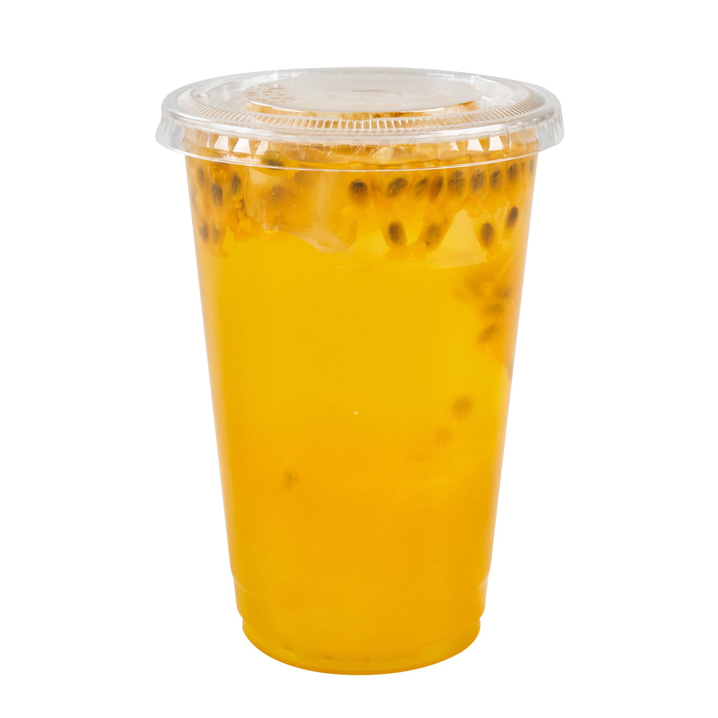 Tea Tek 7 lb Popping Boba - Passion Fruit - 1 count box