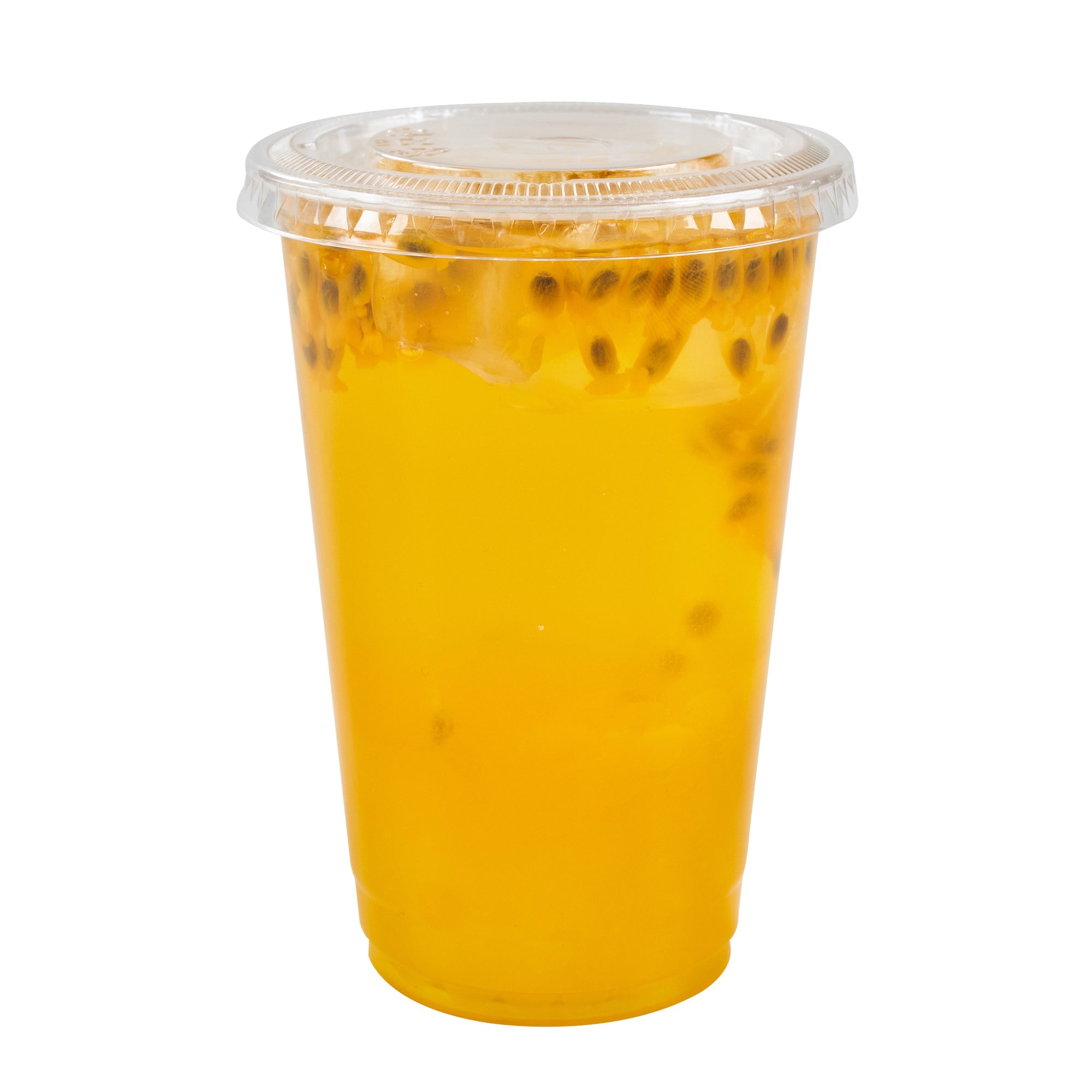 Tea Tek 7 lb Popping Boba - Passion Fruit - 1 count box