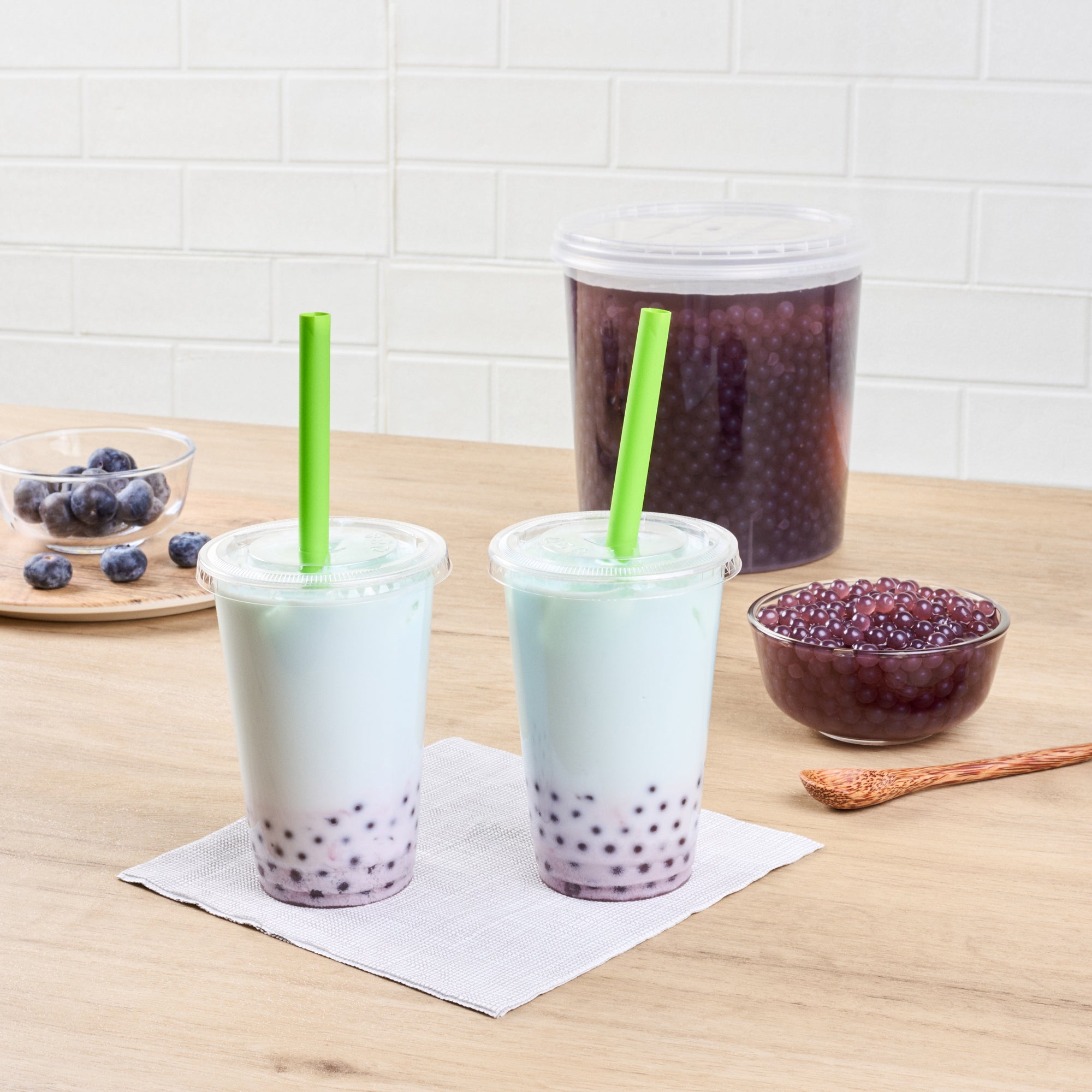 Tea Tek 7 lb Blueberry Popping Boba - 1 count box