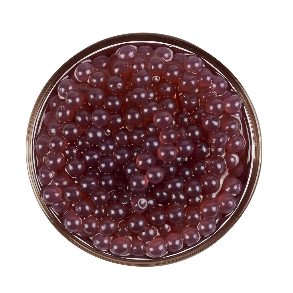 Tea Tek 7 lb Blueberry Popping Boba - 4 count box