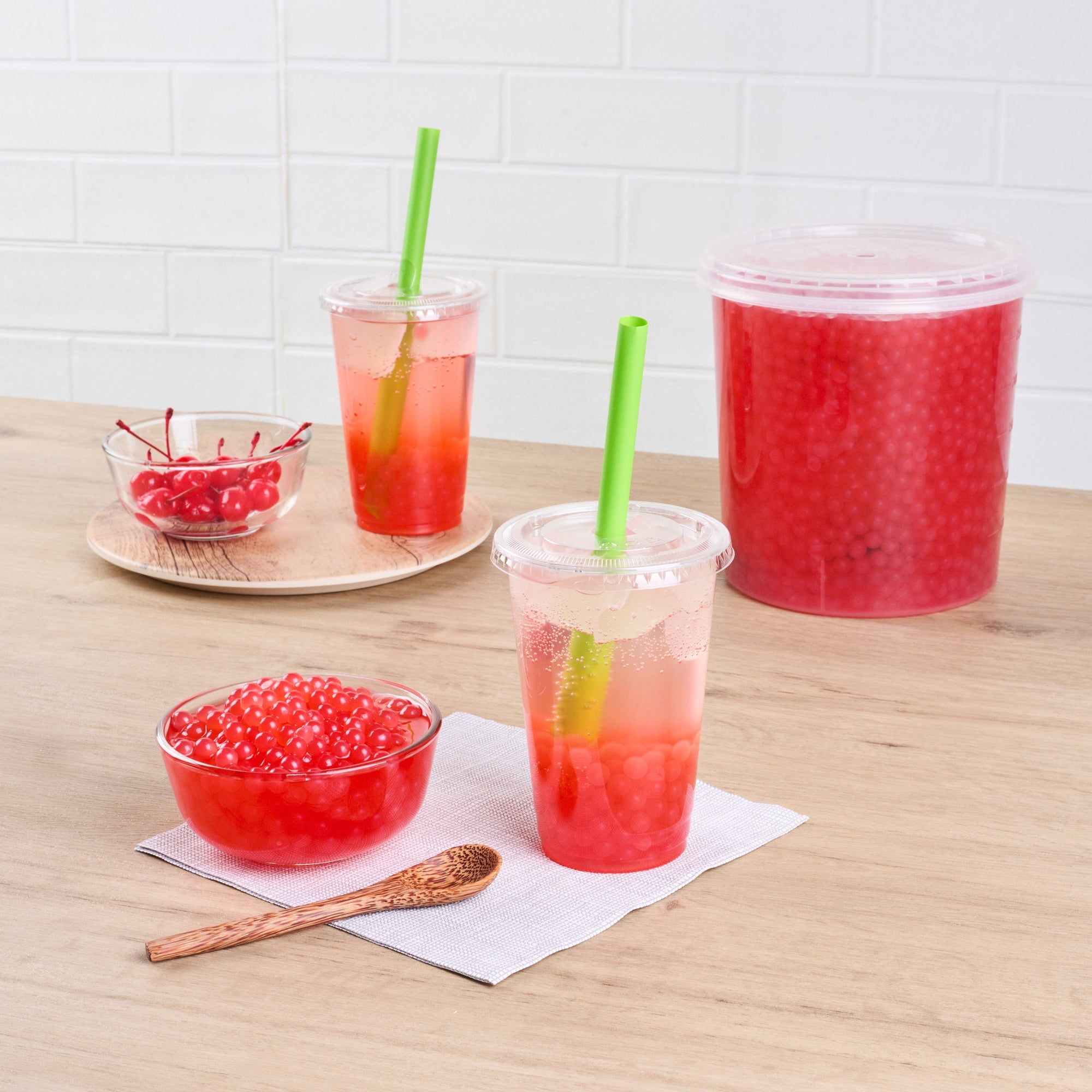 Tea Tek 7 lb Cherry Popping Boba - 1 count box