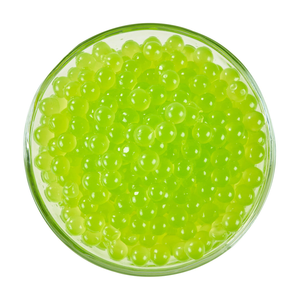 Tea Tek 7 lb Green Apple Popping Boba - 1 count box