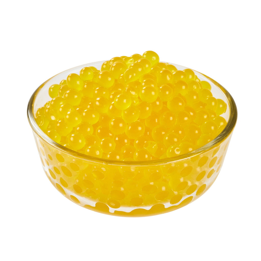 Tea Tek 7 lb Popping Boba - Peach - 1 count box