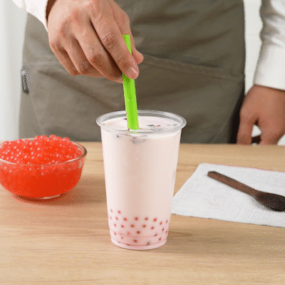 Tea Tek 7 lb Popping Boba - Rose - 1 count box