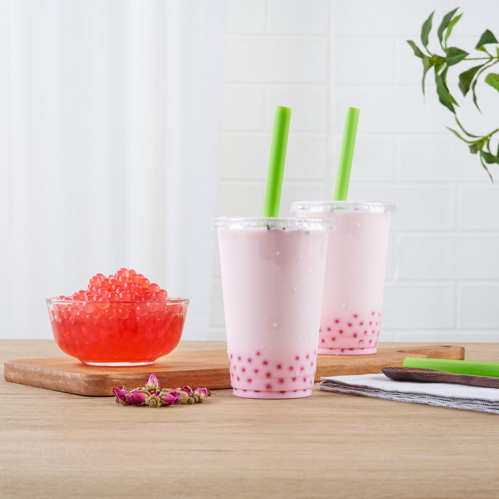 Tea Tek 7 lb Popping Boba - Rose - 1 count box