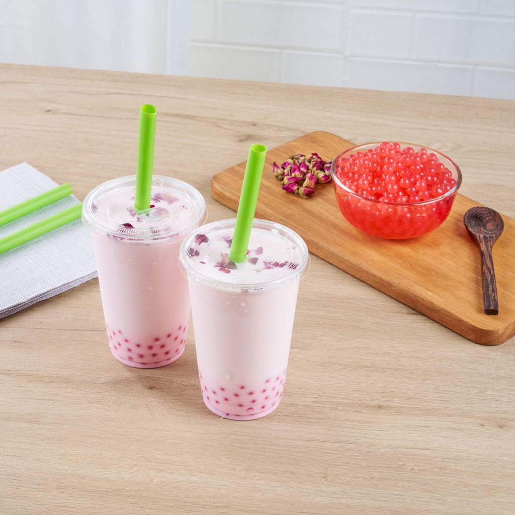 Tea Tek 7 lb Popping Boba - Rose - 4 count box