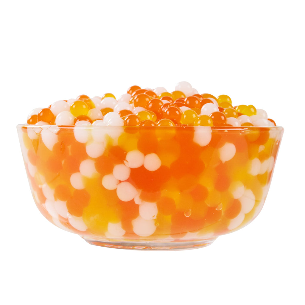Tea Tek 6.8 lb Assorted Rainbow Popping Boba - 4 count box